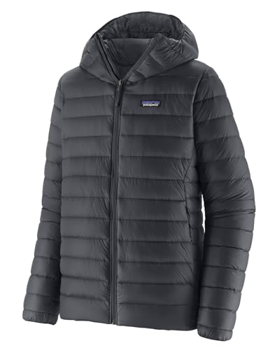 Patagonia Herren M's Down Sweater Hoodie Jacke, Schwarz, L EU