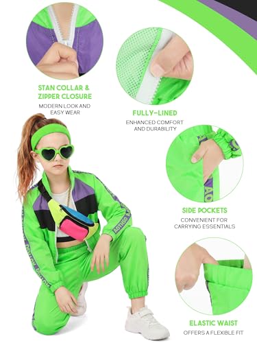 Disfraz completo para niña estilo Hip Hop 9-10 años miniatura 4
