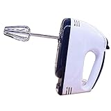 AYDQC Mezclador eléctrico de Mano Antiguo de Mano, batidor de Huevo portátil Mezclador de Crema de 5 velocidades mezcladoras eléctricas for Cocina fengong