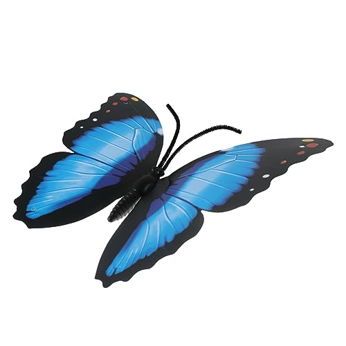 Veemoon Estátuas De Gramado De Borboleta De Jardim 3D Adesivos De Parede Artificiais Para Decoração