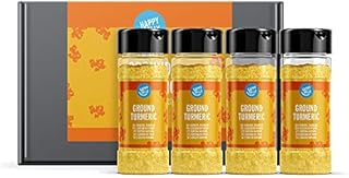 Amazon Brand - Happy Belly - Ground Turmeric - 4x30g