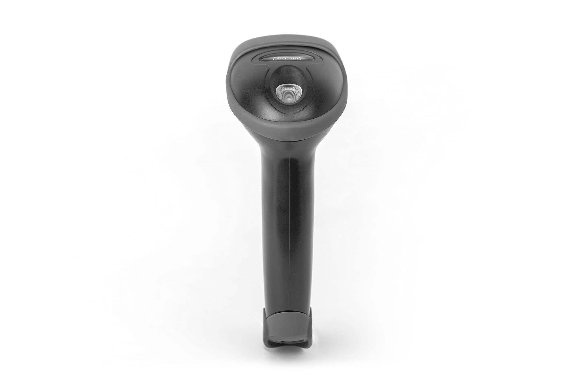 DIGITUS Scanner di codici a barre 2D con Bluetooth - IP54 - Batteria da 2000 mAh - Portata: 12 m - Tempo di funzionamento: 18h - Larghezza di scansione: 10 cm - Per codici a barre e QR - Nero/Grigio