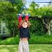 Zip ine Kit for Kids,Stainless steellackline Pulley Slider with Swing seat Zip line,Kids Zipline kit for Backyard with 60ft Ninja Slackline, Image 6 Zip ine Kit for Kids,Stainless steellackline Pulley Slider with Swing seat Zip line,Kids Zipline kit for Backyard with 60ft Ninja Slackline, Image 6