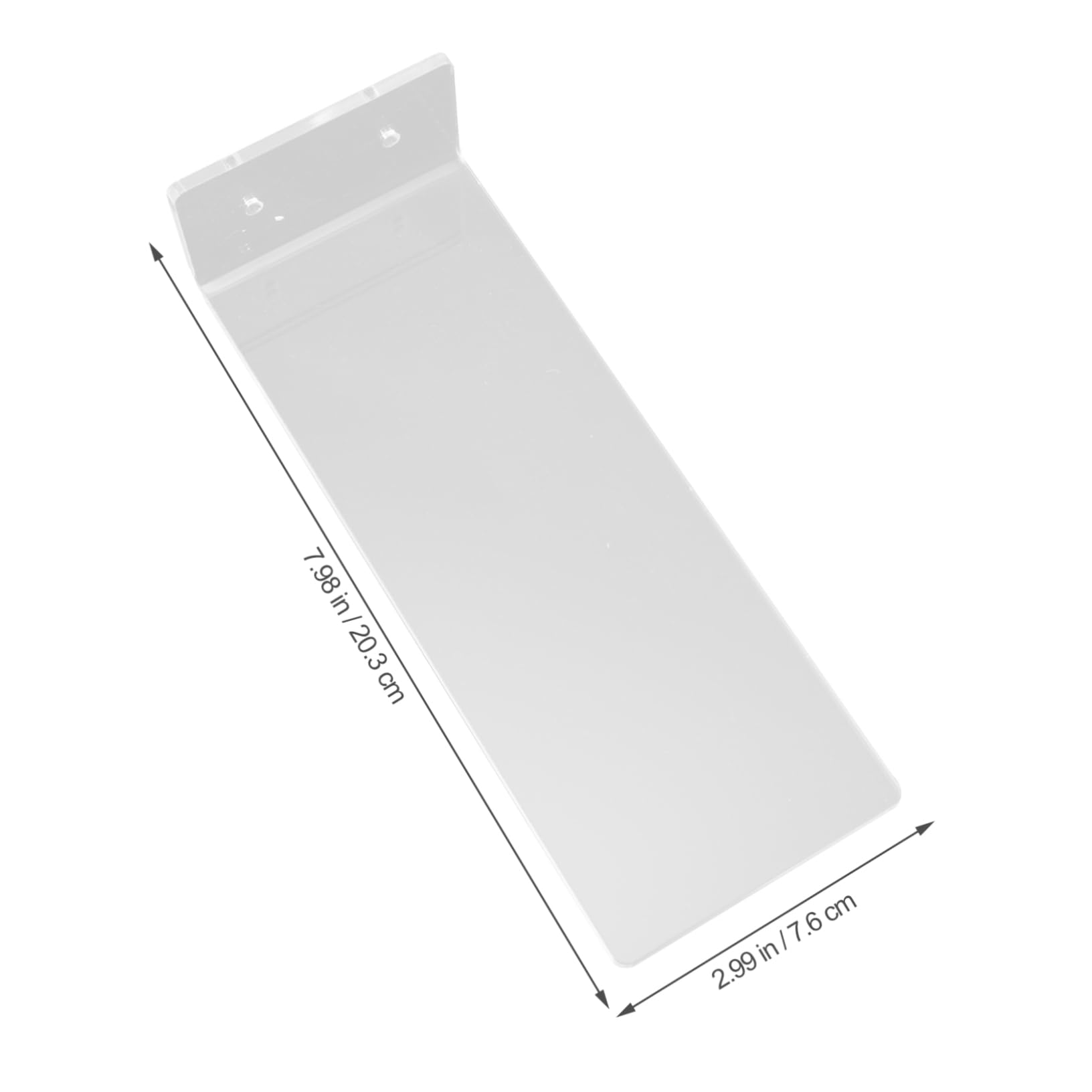 WHAMVOX Shop Accessory Sneaker Display Stand Acrylic Material Wall Mount for Shoes