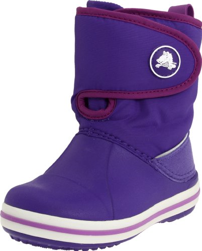 Crocs Crocband Gust, Bottes Mixte Enfant - Violet - Ultraviolet/Dahlia, 25 EU