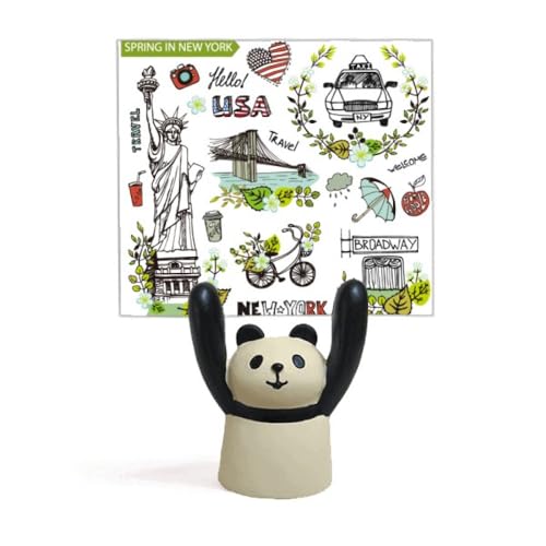 Panda support décoration amegraffiti style New York pour maison et bureau