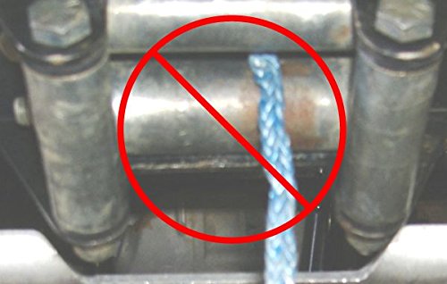 BILLET4X4 Roller Fairlead for Synthetic Winchrope - RED - Not for Steel Cable (Off-Road Recovery)