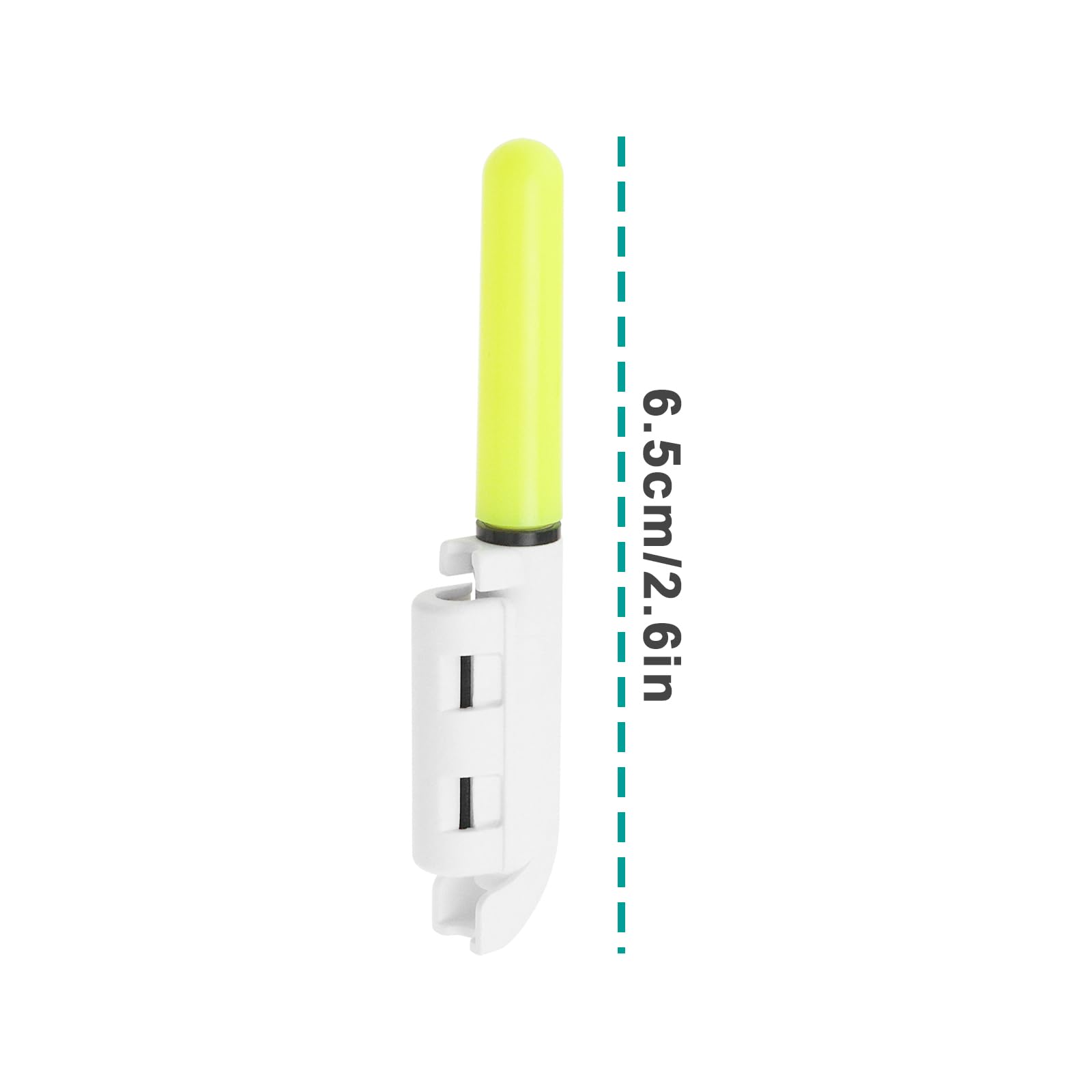 Create idea 5 Uds Luces de Punta de Caña de Pescar Nocturna Lámpara LED Incandescente Impermeable Alarma de Mordedura de Pesca Nocturna Barra Luminosa Accesorios de Aparejos Pesca