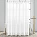 Barossa Design Long Shower Curtain Liner with 6 Magnets - 72