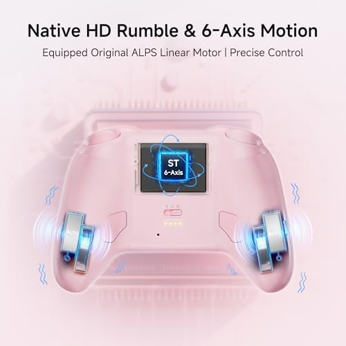 Mobapad Chitu2 HD Switch 2 Wireless Controller, TMR Glide Joysticks [ZERO Drift], Charging Dock, HD Rumble, NFC, Turbo, Programming, Mechanical Buttons - Gamepad for Nintendo Switch/Switch 2 & Windows - 3