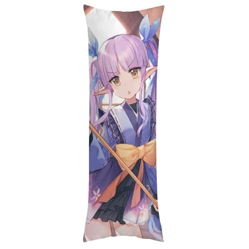枕カバー キョウカ プリコネ ピローケース 137cm*50cm まくらカバー 寝具カバー ファスナー式 抱き枕 クッション 吸汗速乾 静電気対策強化 ソファクッションカバー 快適 肌に優しい 軽量 柔らかい ホテル品質 四節通用 家庭用 アニメ キャラク