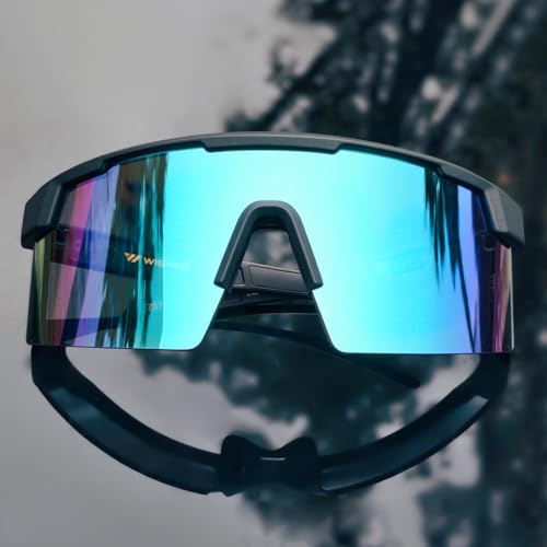 Image of WISTON XL Z87 Sunglasses for Big Wide Heads Men Women,TR90 Ultralight UV400 Protection Sun Glasses Z8224