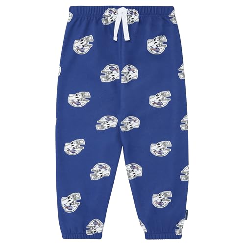 Gerber Unisex Baby NFL Team Sweatshirt and Pants Set, Bills, 3T - image 3