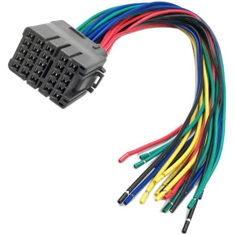 LIZAPUS Compatible with Honda Civic EK CRV Prelude Acura Integra Door Connector Pigtail Harness Driver Or Passenger Cover
