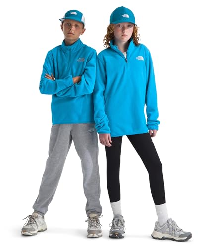 Sweat-Shirt The North Face Teen Glacier pull polaire zippé enfant chaud et respirant