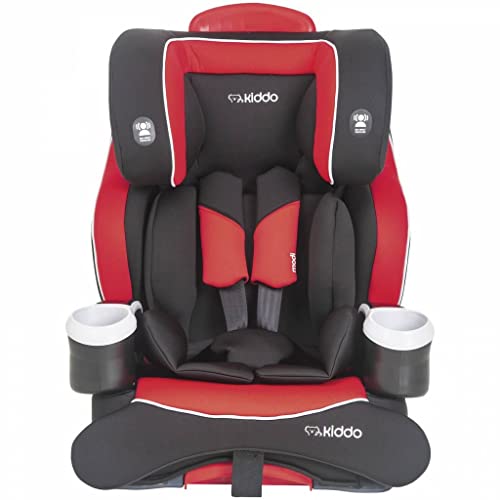 Cadeirinha para Carro Kiddo Modi Preto Vermelho 9 a 36 Kg Isofix