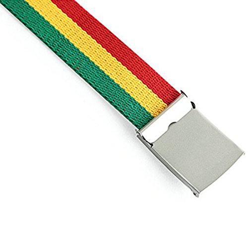 420 Leaf Flip Top Belt Canvas Web Casual Belt3