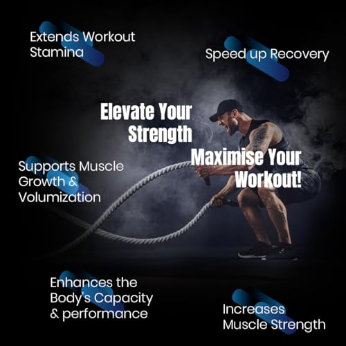 Image of CUREFOREVER Creatine Monohydrate Powder - Unflavoured, 100 Servings, Micronized Pre-Workout Supplement for Muscle Strength, Power, Size, Endurance & Faster Recovery - 300g Pack