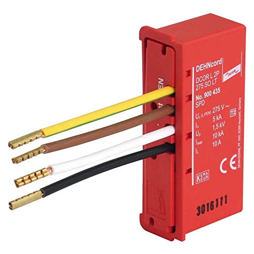Parasurtenseur DEHNcord DCOR L 2P 275 type 2 protection alimentation 2 pôles