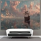 [application]: la tapisserie est un véritable produit d'absorption des yeux qui peut être utilisé à l'intérieur comme tapisserie, tenture murale, couvre - lit, Art mural, décoration de plafond, couvre - lit, cloison de pièce, rideau, nappe, idéal pour le salon, la chambre à coucher, l'intérieur et l'extérieur de la cuisine.