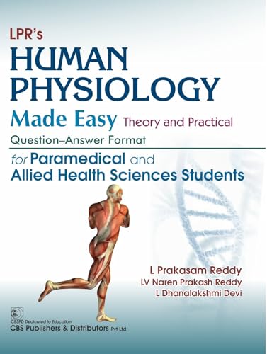Image of LPR's Human Physiology Made Easy Theory and Practical Question-Answer Format| for Paramedical and Allied Health Sciences Students (PB 2026)