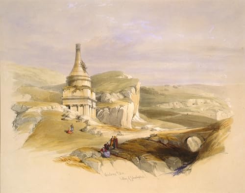 Cuadro de lienzo de David Roberts para salones elegantes y amantes del arte clásico