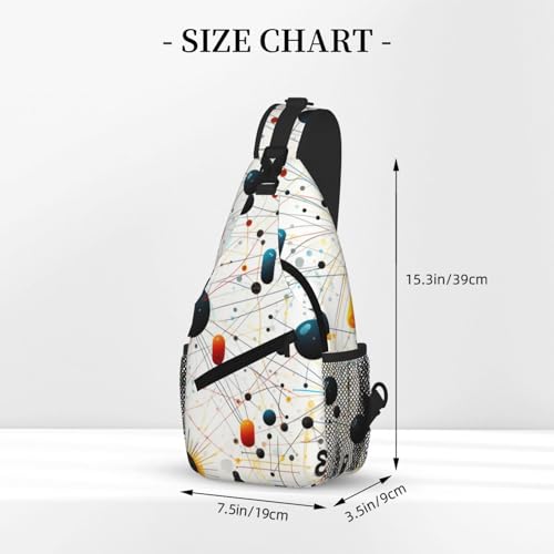 Morrales Sling Bag para Hombre y Mujer, Bolsa Urbana miniatura 3