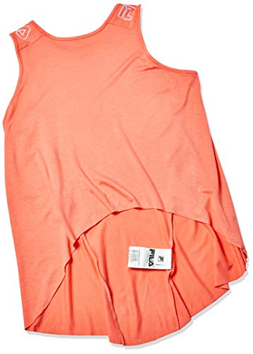 Camiseta Mind Tec II, Fila, Feminino, Coral/Rosa Claro, G