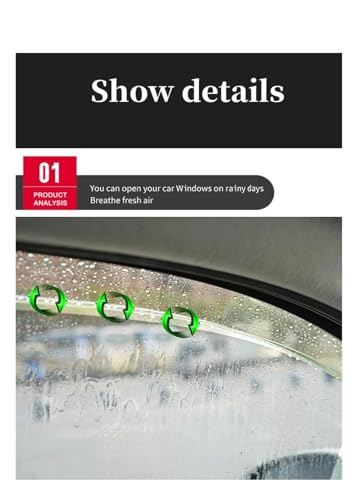 Déflecteurs de vitres pour Jaguar XF Mk1 X250 de 2008 à 2015
