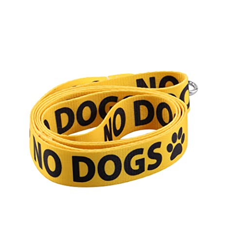 MYSOMY No Dogs/Not Dog Friendly Dog Leash (150cm, Polyester, No Dogs-l)
