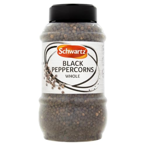 Schwartz Whole Black Peppercorns, 460g