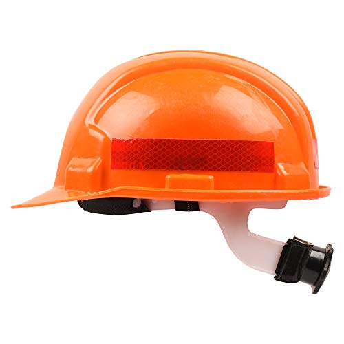 Image of Helmet AKH-14 with Reflective Band Rachet Type - Orange (Pack of 5)