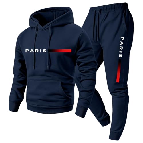 Sweatpants Set for Men Baggy Hoodie Jogger Sweatpants Jogger Track Sets - image 1