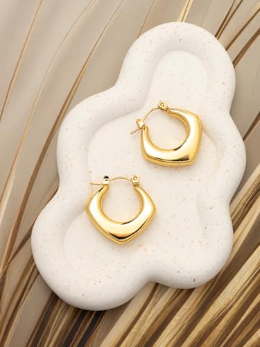 Image of Scintillare by Sukkhi Excellent Stainless Steel Round Hoop Earring Jewellery for Women & Girls|Anti Tarnish Jewellery|Gifts for Wife Girlfriend Mother Sister