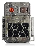 Hochwertige Aufnahmen bei Tag & Nacht: 60°-Sichtfeld (Aufnahmewinkel), Bewegungsmelder Nachtsicht (passiver Infrarotsensor), unsichtbarer Blitz (60 Black-LEDs mit 940 nm), Reichweite 15 Meter
