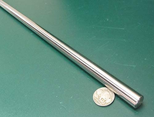 52100 Alloy Steel Hardened Precision Shaft 13mm Diameter x 1000mm Long 1 pc