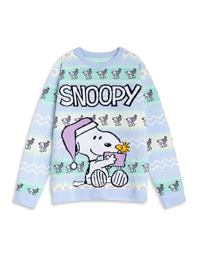 Peanuts Weihnachtspullover 22 Peanuts Snoopy Damen-Weihnachtspullover in Mehreren Farben |...