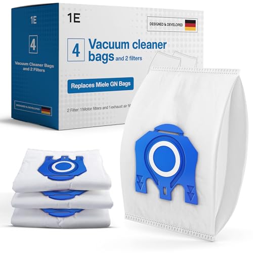 4 Sacchetti per aspirapolvere Miele [Complete C3 & C2, Classic