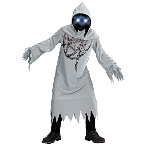 W WIDMANN MILANO Party Fashion - disfraz infantil fantasma encadenado, demonio, fantasma, Halloween