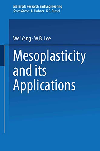 Mesoplasticity and its Applications (Materials ... 3540555420 Book Cover