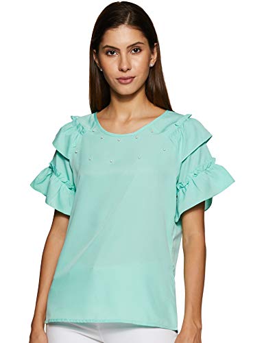 Image of Rare Women's Solid Regular Fit Blouse