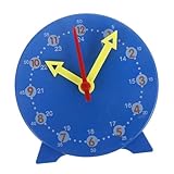 Marquages ​​clairs: l'horloge comprend des indicateurs clairs de 12 heures, heures et minute, simplifiant le processus d'apprentissage.