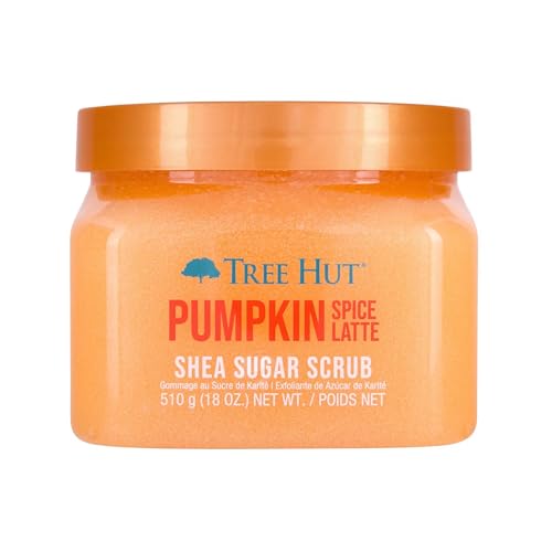 Tree Hut Pumpkin Spice Latte Shea Sugar | Exfoliating Body Scrub ...