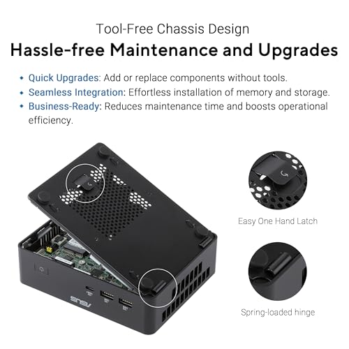 Image of ASUS NUC 16 Pro Barebone Mini PC RNUC16GDKU76000U - Intel Ultra 7 356H Processor, 1.90 GHz, 16‑Core
