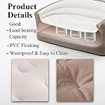 Twin Size Inflatable Couch Outdoor Air Sofa with Air Pump, Lightweight Lounger Sofa for Camping, Comfortable Inflatable Sofa for Lounging Twin Size Inflatable Couch Outdoor Air Sofa with Air Pump Lightweight Lounger Sofa for Camping Comfortable Inflatable Sofa for Lounging