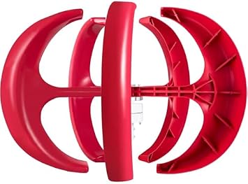 400W 600W 800W 1000W 1200W Wind Turbine Generator - 12V 24V Vertical Axis 5-Blade Windmill Power Kit with Controller for Outdoor Power Supplementation, Eco-Friendly Energy Solution
