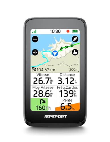 iGPSPORT BiNavi Air Compteur Velo sans Fil, 3