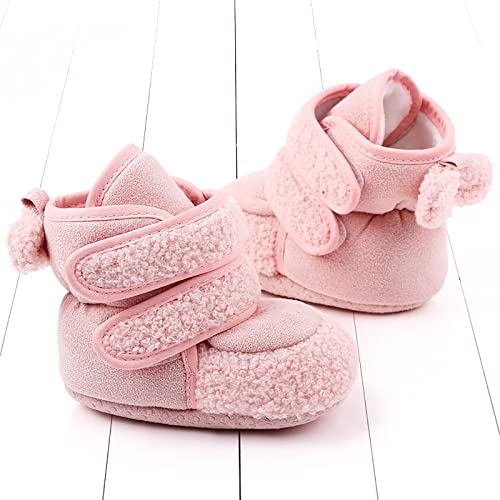 Windproof Boots for Baby Girls And Boys Warm Shoes Soft Booties Comfortable Boots Infant Toddler Warming Home Shoes4