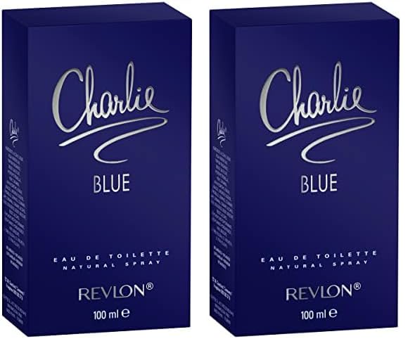 REVLON Charlie Bleu, Eau de Toilette con vaporizador, 100 ml (Paquete de 2)