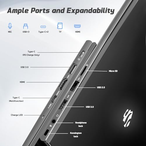 Image of NIMO 15.6 inch FHD Copilot AI-Laptop, 4 Cores, 16GB RAM, 512GB SSD Win 11 | for Zoom Classes Remote Meetings & Daily Productivity 2-Yr Warranty (Beat i3-1115G4 up to 3.6GHz) 65W Fast PD Backlit-KB